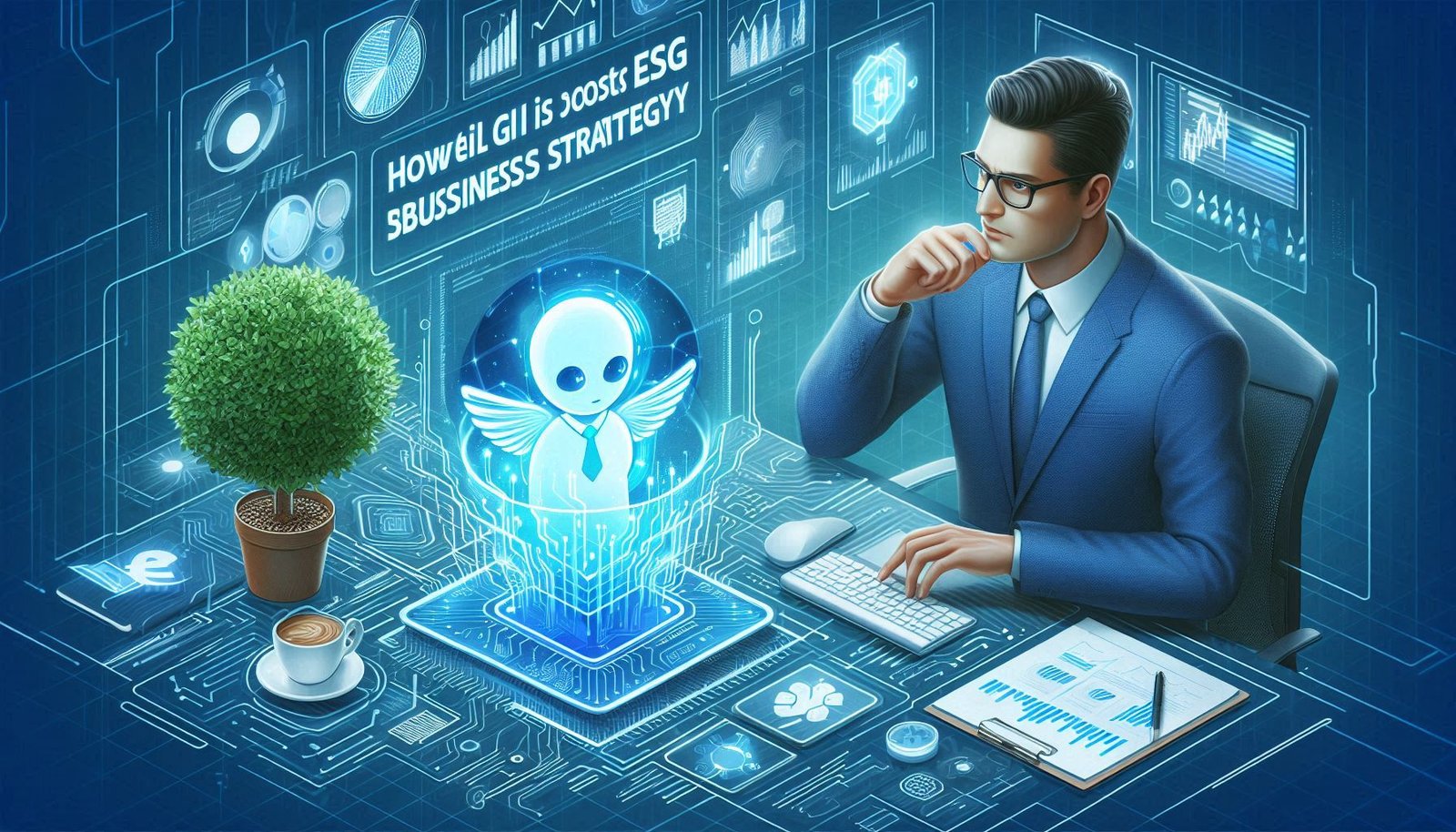 Diligent AI tools for ESG strategy and risk management dashboard